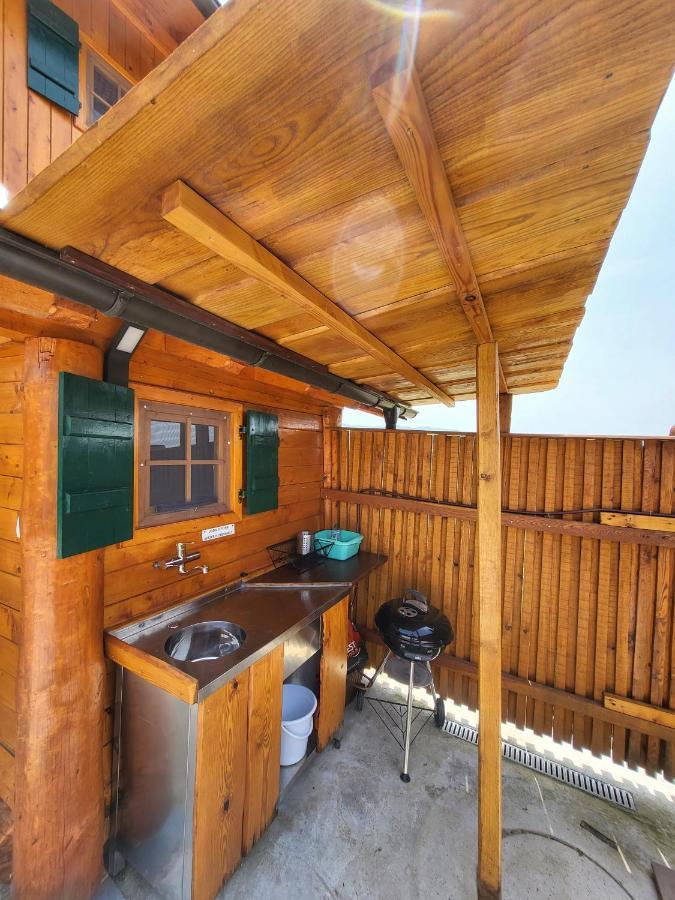 Unique Wooden Holiday House In Nature Lukovica pri Domžalah Exteriér fotografie