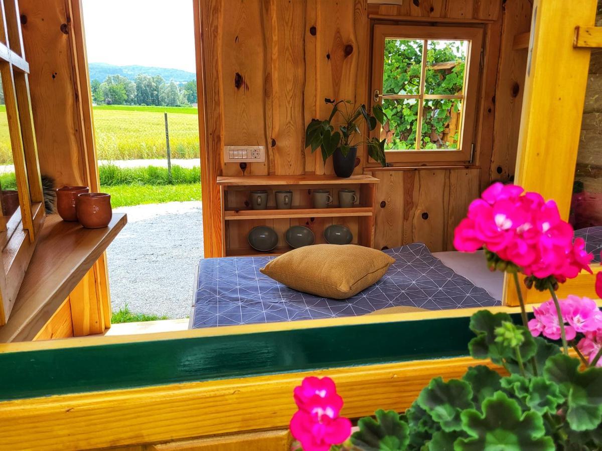 Unique Wooden Holiday House In Nature Lukovica pri Domžalah Exteriér fotografie